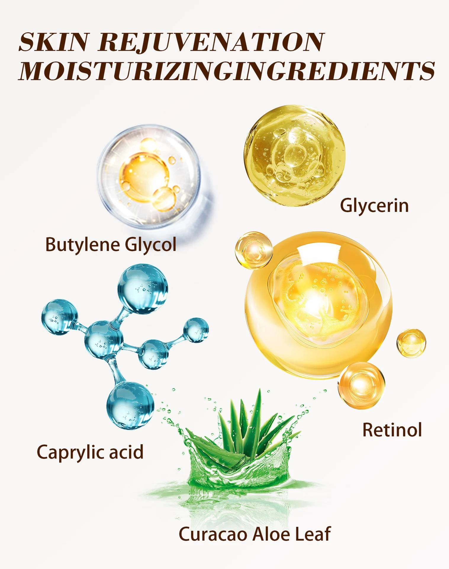 YURHERSU Retinol Cream, Anti-Wrinkle, Moisturizing, Brightening Face Cream with Vitamin C 10 retinol anti aging face cream spu784298450063 desc 10