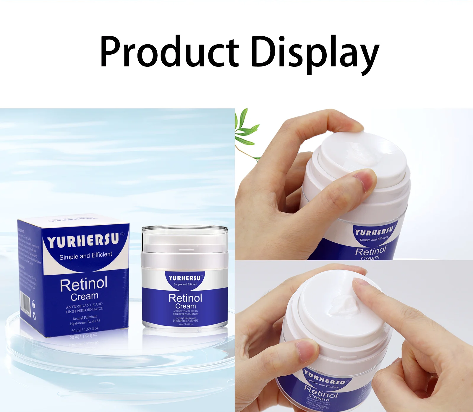 YURHERSU Retinol Hydrating Cream for Anti-Aging, Fine Lines & Firming 8 retinol hydrating cream spu837851332206 desc 8