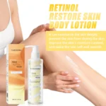 YURHERSU Retinol Dual-Color Body Lotion with Kinetin, 24-Hour Moisturizing, Skin Restoration