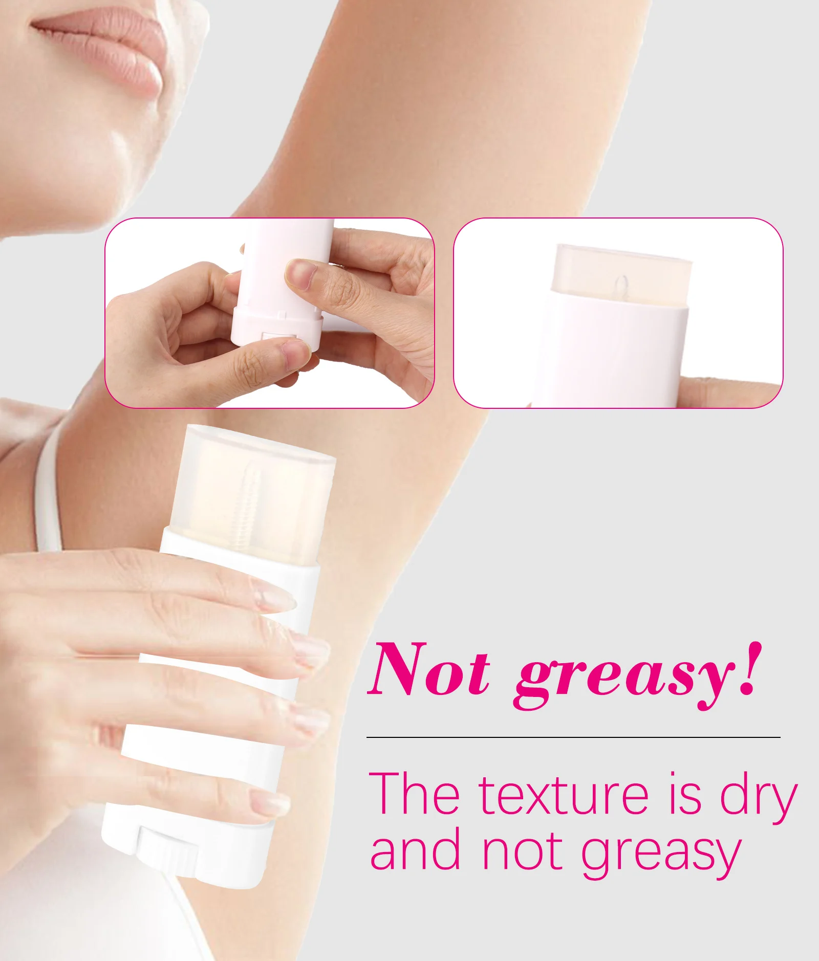 YURHERSU Rose Vanilla Deodorant Stick for Body Odor, Long Lasting Freshness 5 rose vanilla deodorant stick spu969041907521 desc 5