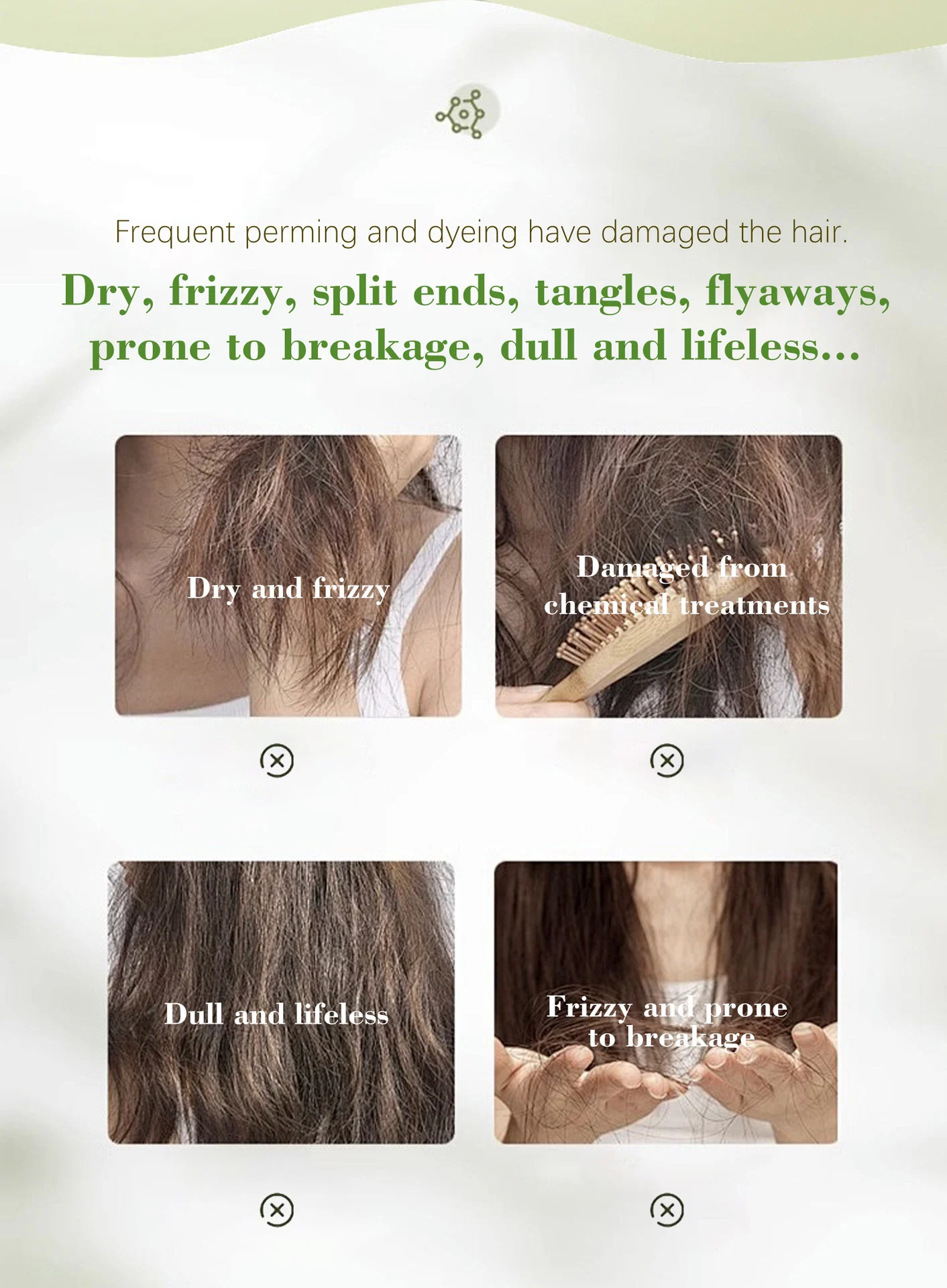 YURHERSU Rosemary Conditioner Bar for Dry Frizzy Hair Nourishes and Smooths 3 rosemary conditioner bar spu969763834576 desc 3