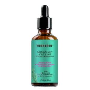 YURHERSU Rosemary Mint Scalp & Hair Strengthening Oil - Infused Biotin for Healthier Hair