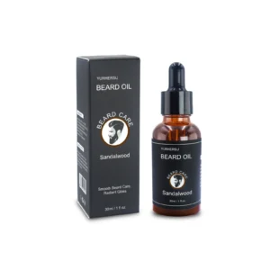 YURHERSU Sandalwood Beard Oil - Moisturizing, Smoothing, 30ml for Men's Grooming