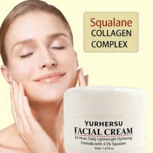 YURHERSU Squalane Facial Cream 50ml Brightening Moisturizing Skin Barrier Repair