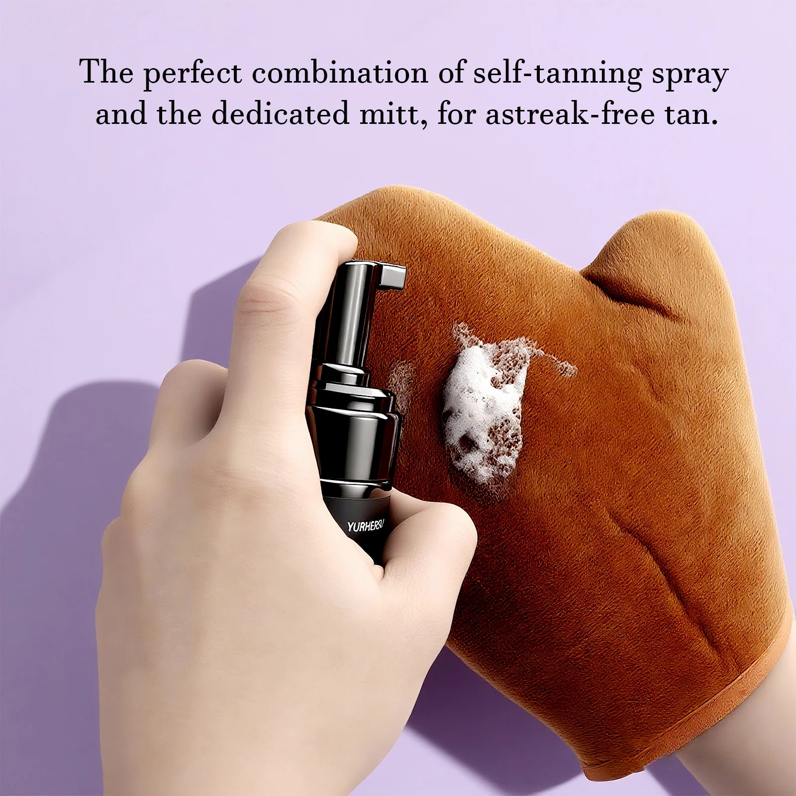 YURHERSU Sunless Tanning Mousse for Body - Bronzed Glow, Fast-Drying, 120ml 2 sunless tanning mousse spu973252845645 desc 2