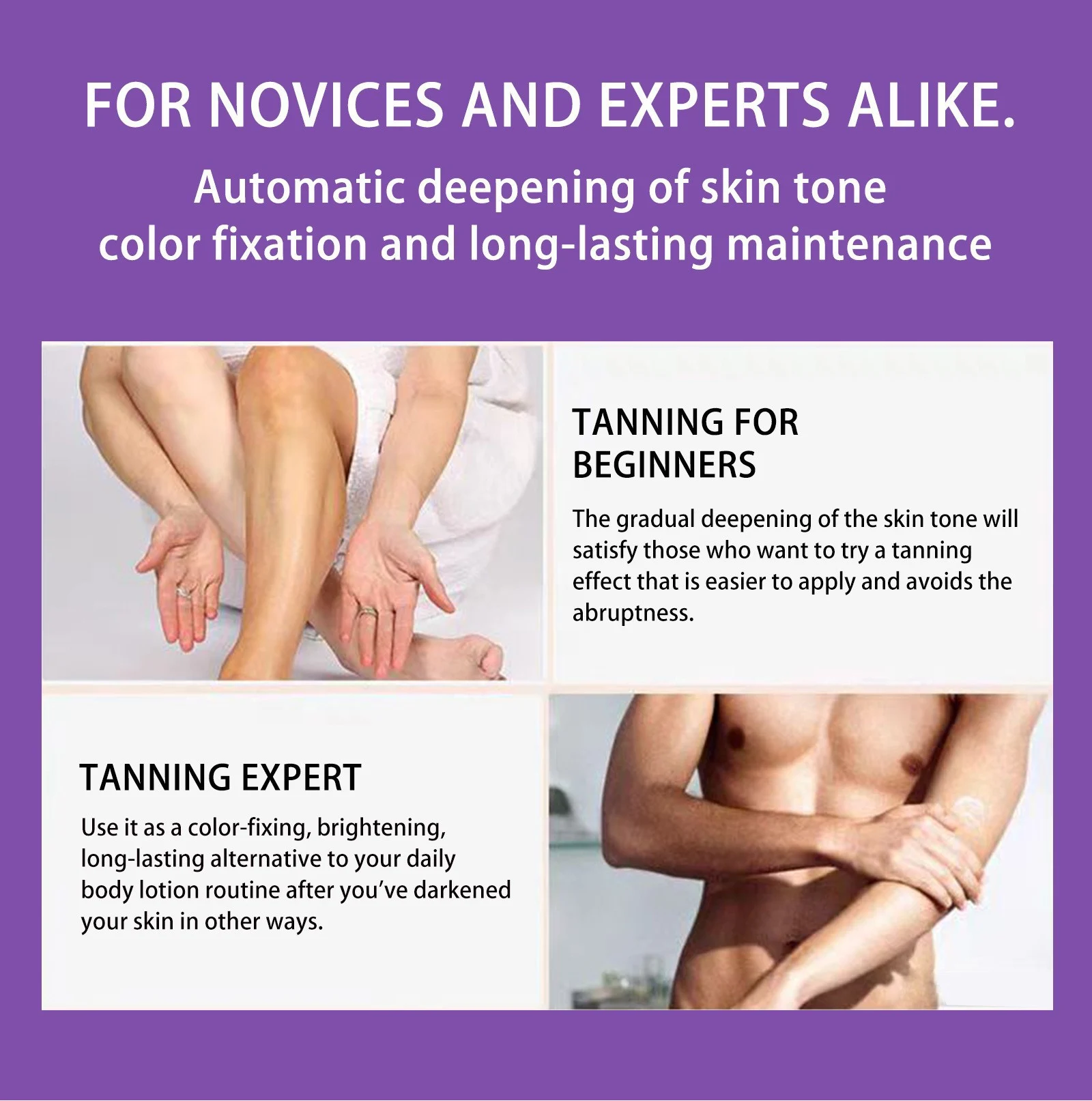 YURHERSU Sunless Tanning Mousse for Body - Bronzed Glow, Fast-Drying, 120ml 4 sunless tanning mousse spu973252845645 desc 4