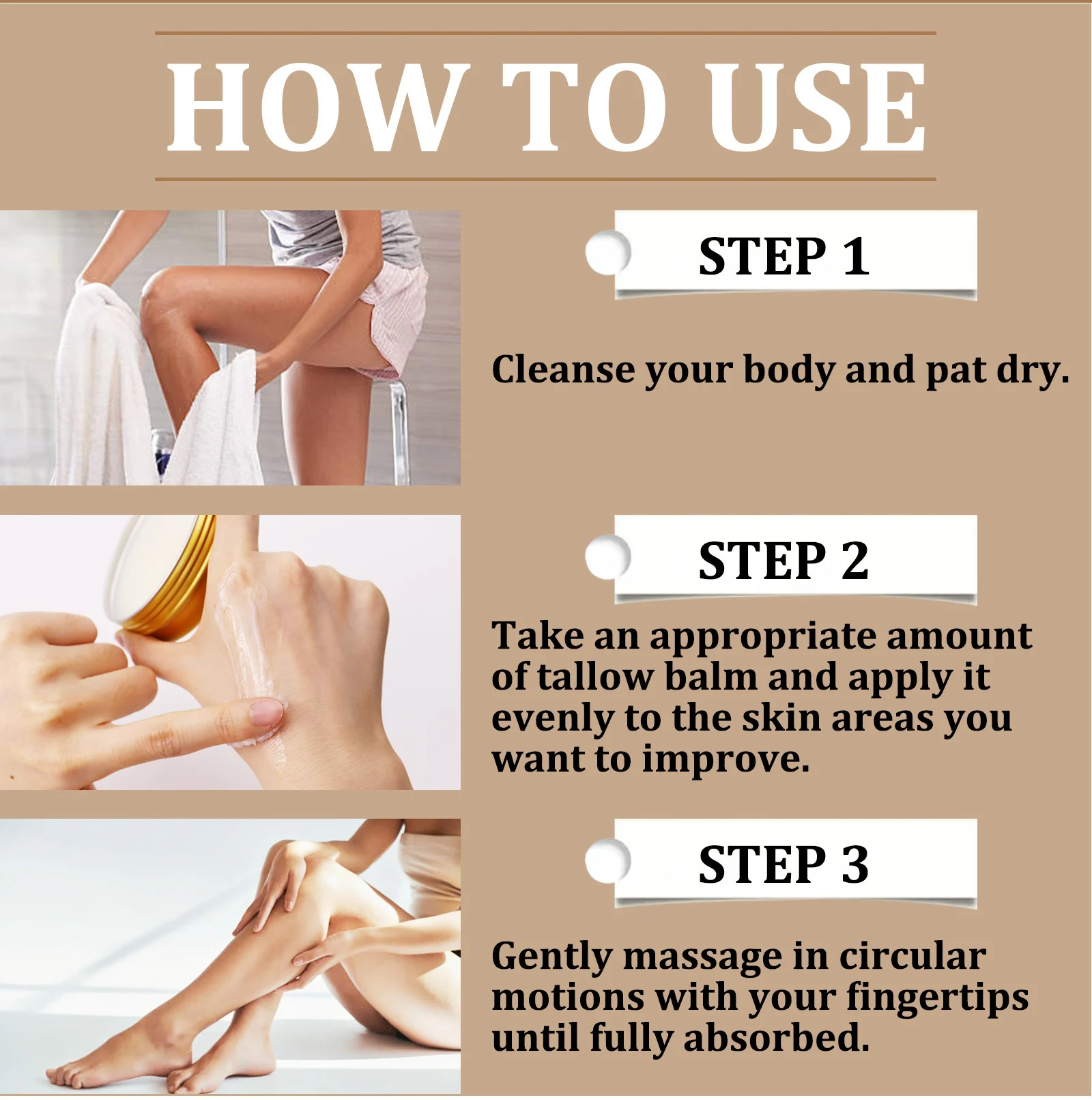 YURHERSU Tallow Balm with Honey & Frankincense - Deep Moisturizing Skin Cream 8 tallow balm moisturizer spu974773749336 desc 8