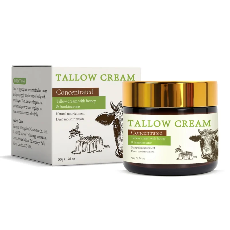 tallow-face-cream-spu959221045194-1 YURHERSU Concentrated Tallow Cream with Honey & Frankincense for Deep Moisturization