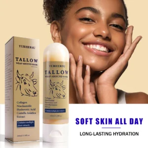 YURHERSU Tallow Wrap-Around Mask Deep Nourishment Hydrating Gel Face Mask