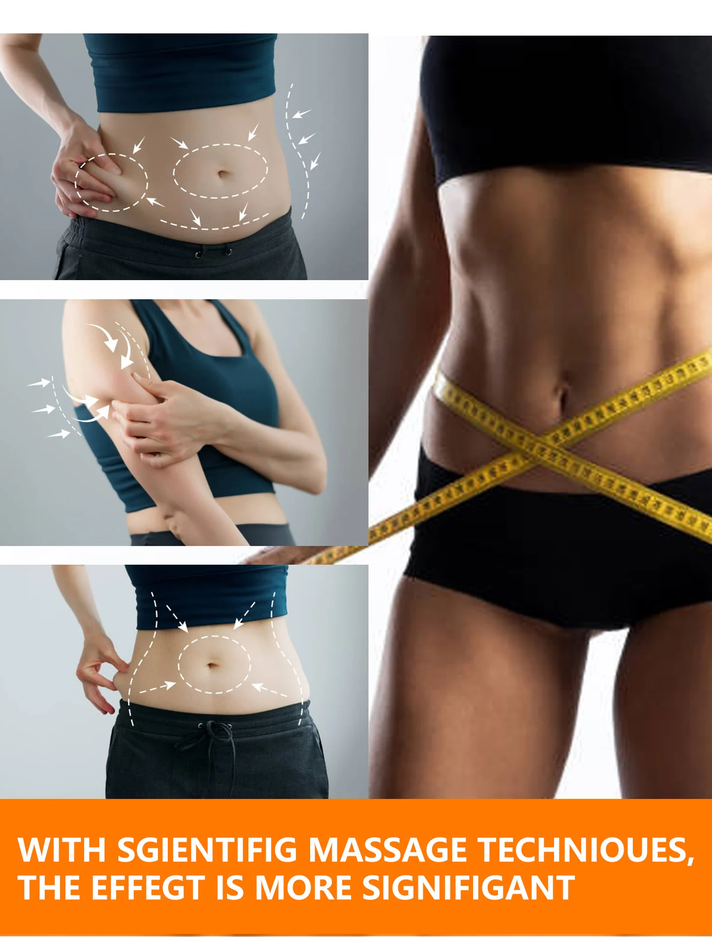 YURHERSU Massage Thermo Cream Firming & Lifting Body Slimming Cream 4 thermo massage body cream spu823050487631 desc 4