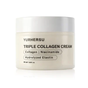 YURHERSU Triple Collagen Cream for Deep Hydration, Brightening & Anti-Aging