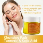 Turmeric Kojic Acid Cleansing Pads Spu812303989481 5