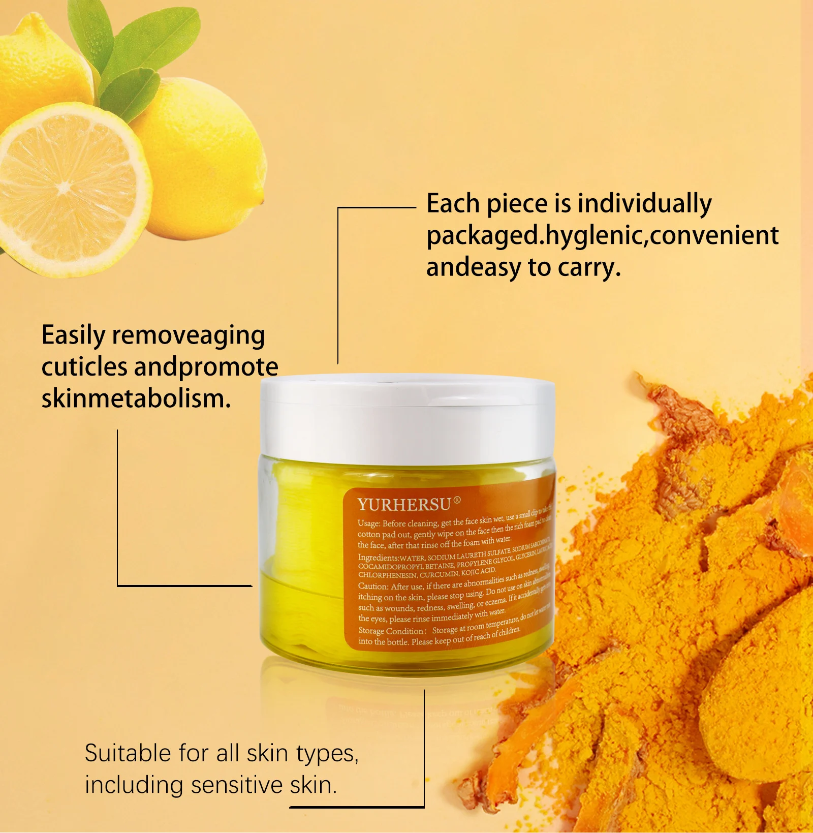 turmeric kojic acid cleansing pads spu812303989481 desc 5