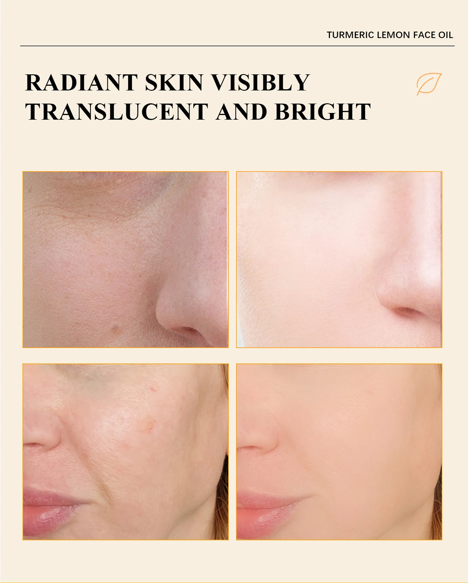 YURHERSU Turmeric Lemon Face Oil for Deep Nourishment & Radiant Skin, 30ml 7 turmeric lemon face oil spu942071744927 desc 7