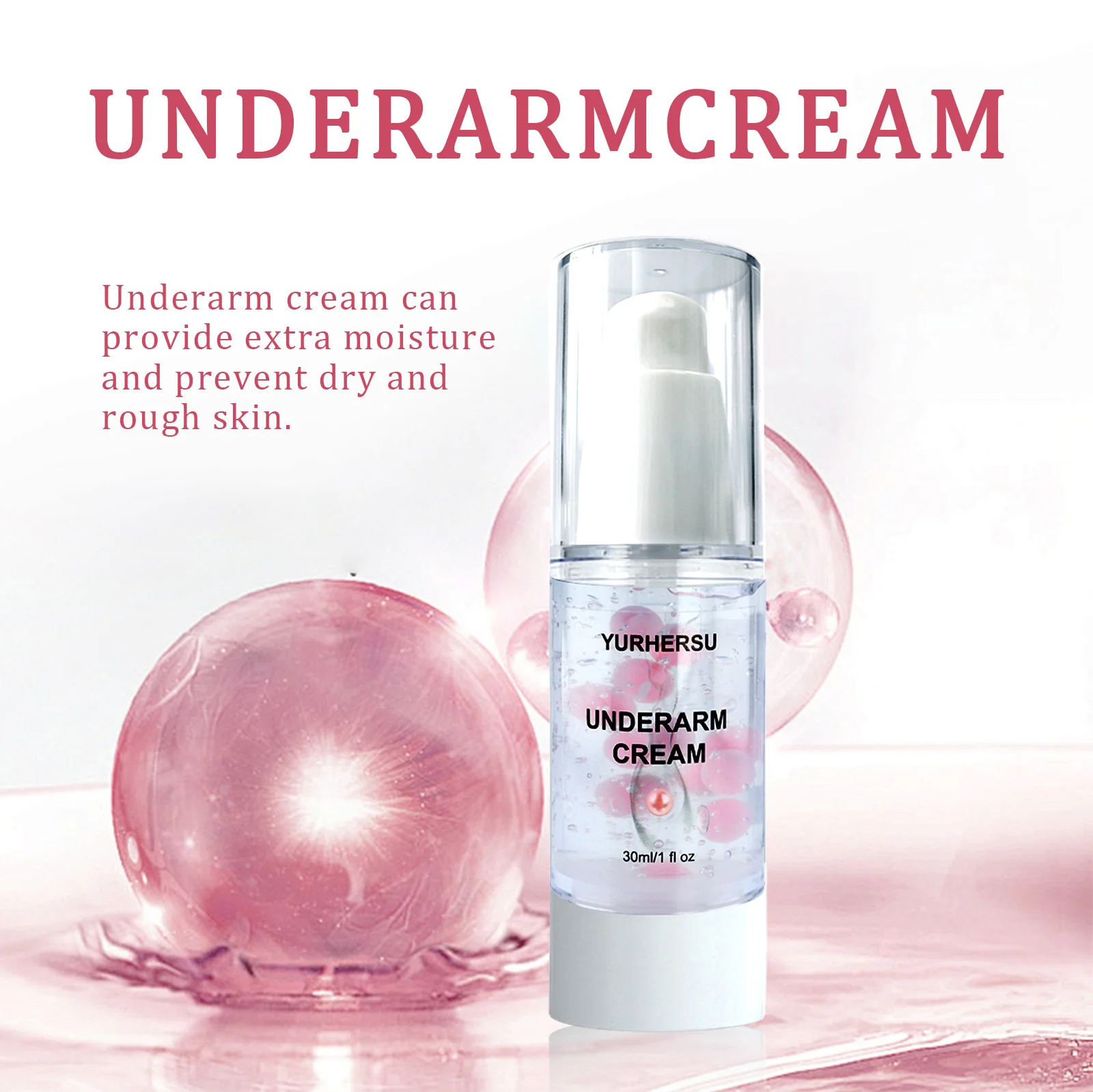 YURHERSU Underarm Whitening Cream Brightens Skin Reduces Melanin Moisturizing Care 30ml 8 underarm whitening cream spu806846670176 desc 8