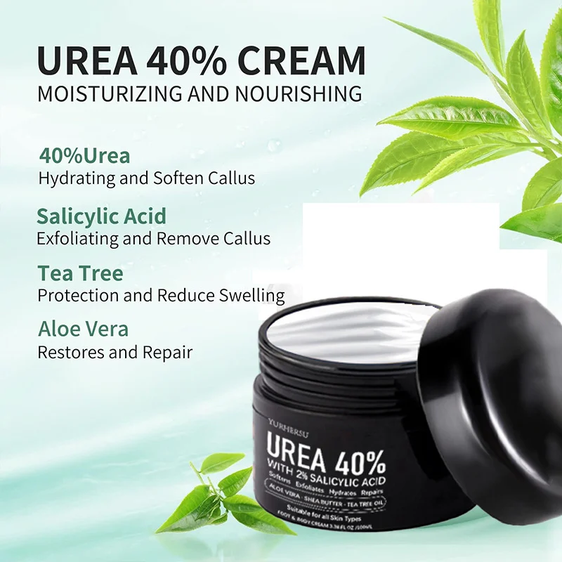 YURHERSU Urea 40% Foot & Body Cream with 2% Salicylic Acid for Dry Cracked Skin 2 urea foot body cream spu725581701579 desc 2