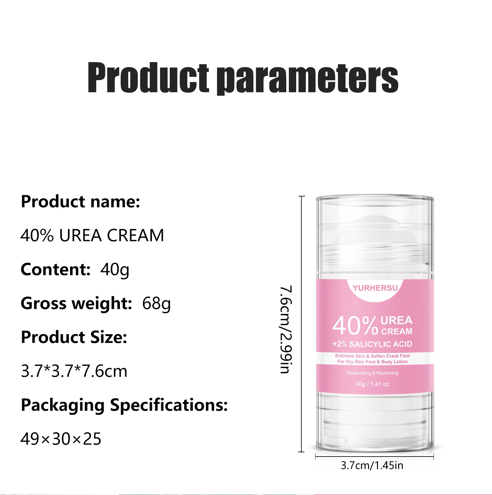 urea foot hand moisturizing cream spu842168387195 desc 2